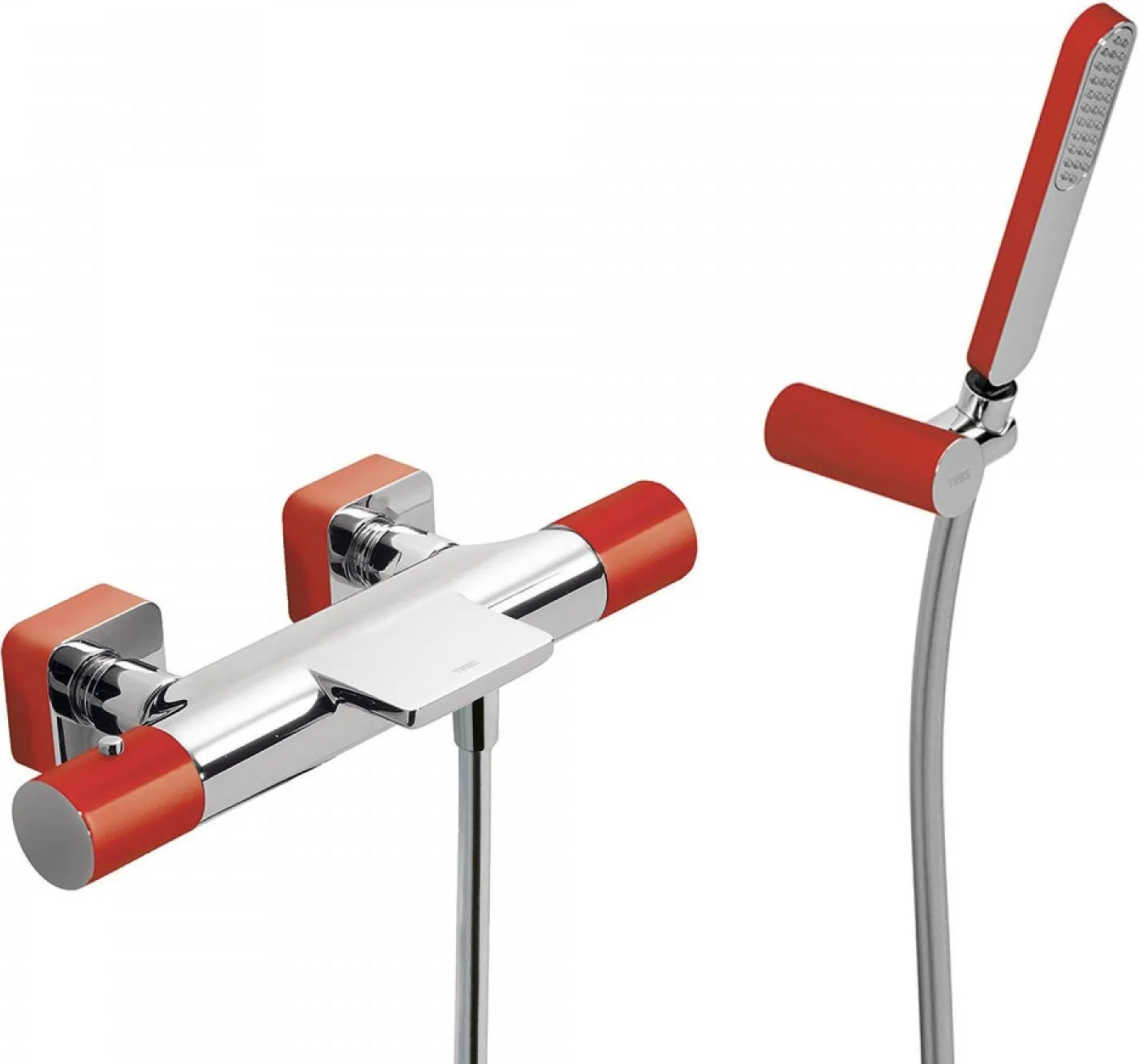 Набор: Смесители для ванны и душевым набором Loft Tres 20017409RO