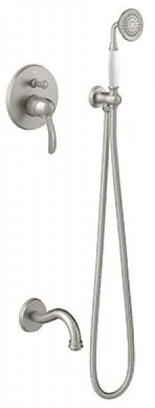 Набор: смеситель - душевой комплект - излив Tres Clasic 24218005AC