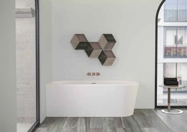 Пристінна ванна Knief Wall Corner правосторонняя / лівостороння wall xs r Белый матовый 0100-255-R