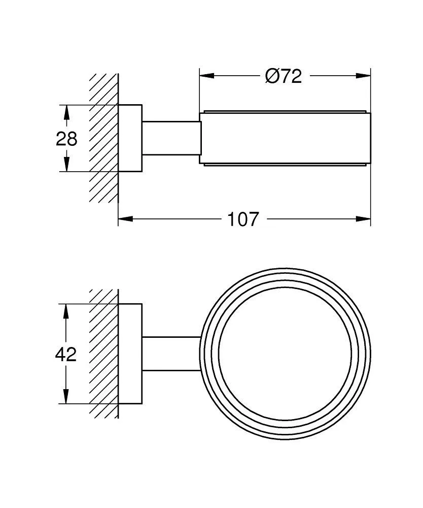 Универсальные держатели Grohe Essentials