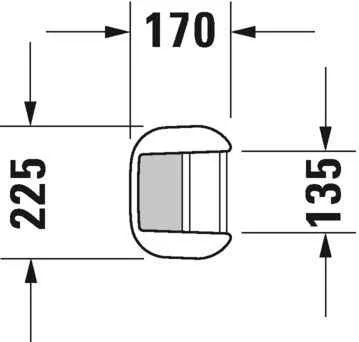 Пьедестал Duravit 0858270000