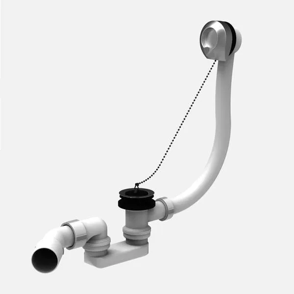 Сифон для ванны Sanit 35.038.00.S000 (с цепочкой)