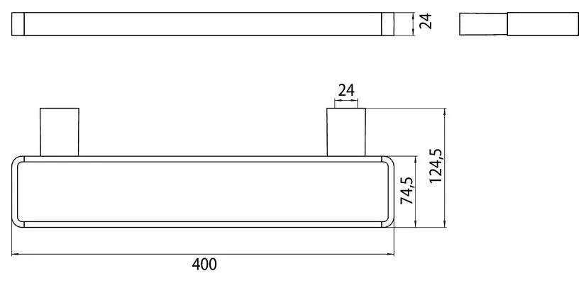 Рейлинг Emco Loft 0566 001 40