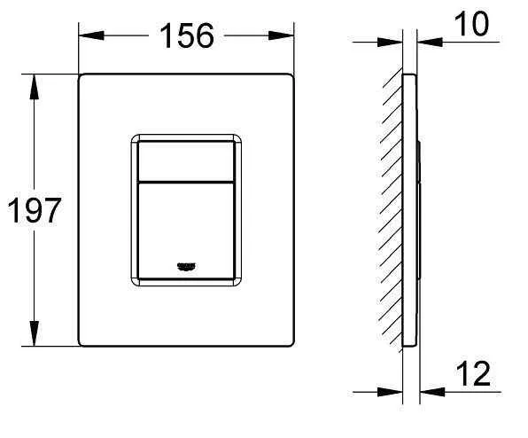 Кнопки змиву води Grohe Cosmopolitan 38732000