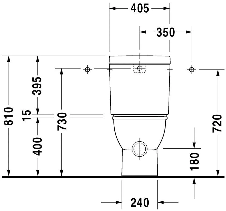 Унитаз напольный Duravit Darling New 2138090000