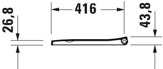 Кришка для унітазу Duravit 0021290000