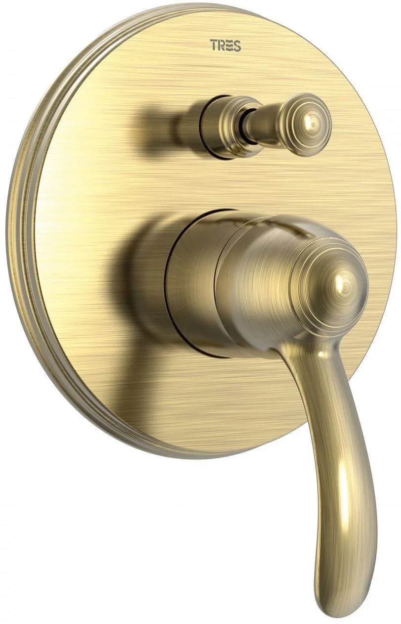 Смесители для ванны / душа Tres Clasic 24218001LV