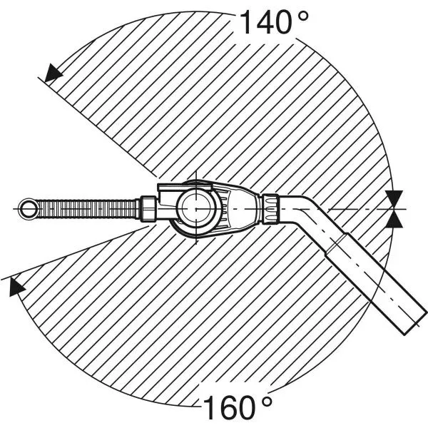 Слив-перелив для ванны Geberit