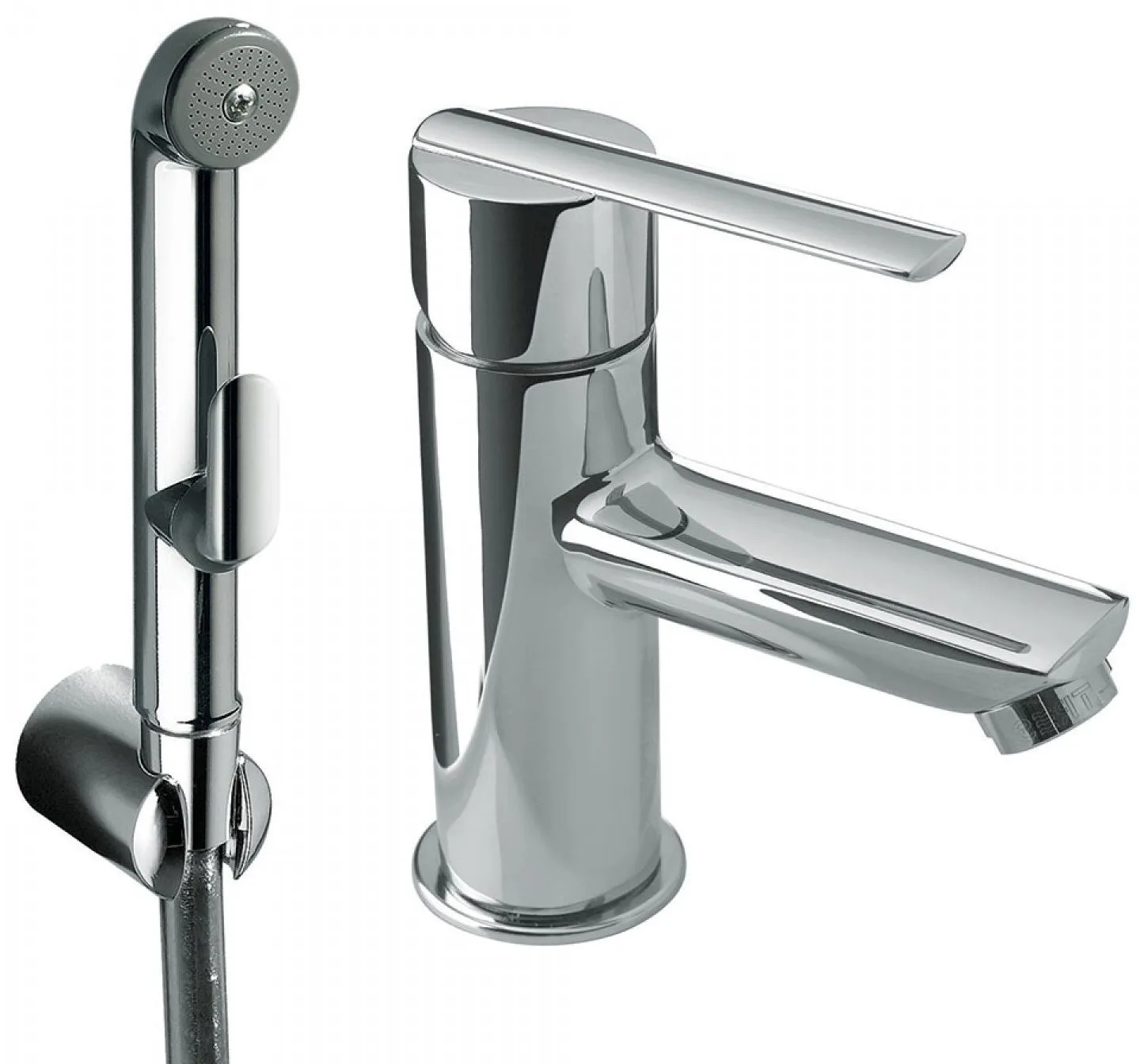 Змішувач з гігієнічним душем Tres Lex