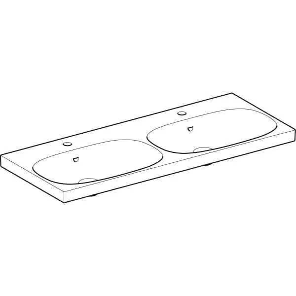 Умывальник подвесной Geberit Acanto 500.627.01.2