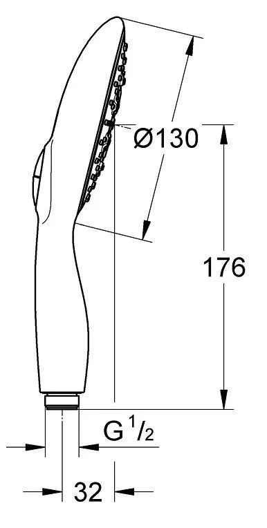 Ручной душ Grohe Power&Soul