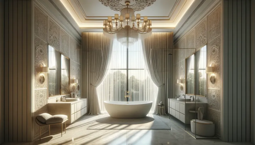 Декор ванной – как совместить элегантность и практичность