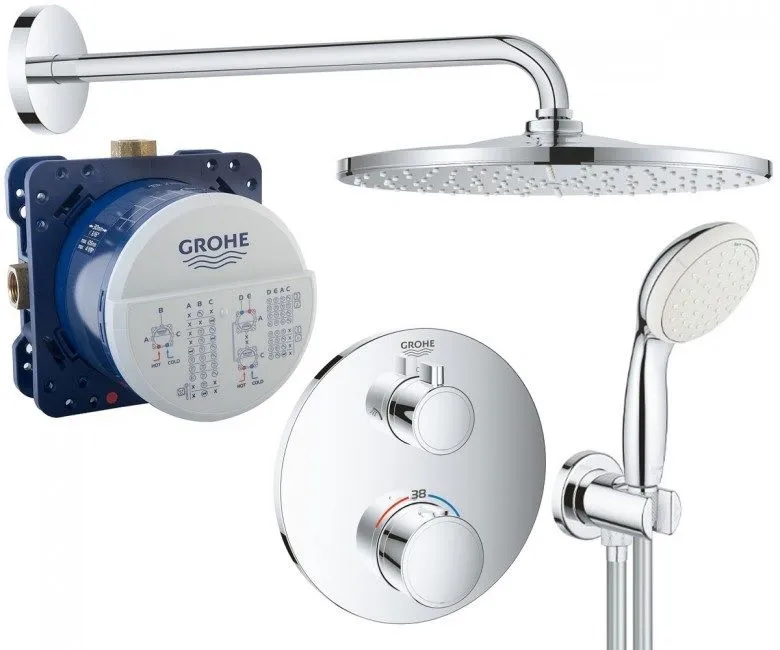 Душова система з термостатом Grohe Smartcontrol 26406SC0