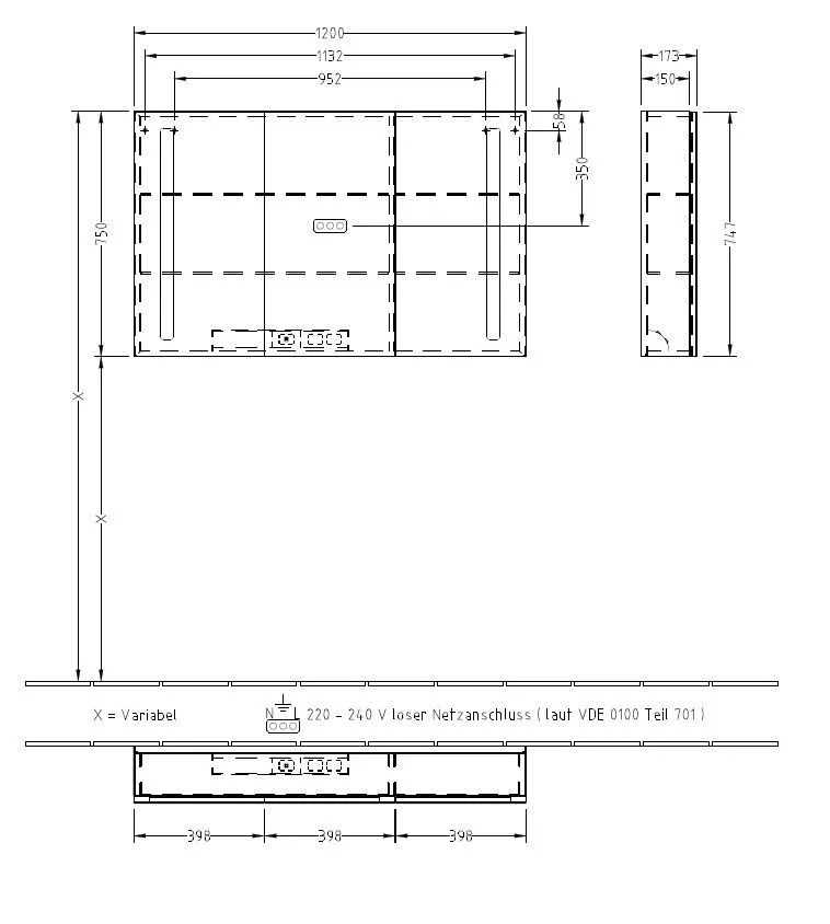 Зеркальный шкафчик My view 14 Villeroy & Boch A4231200
