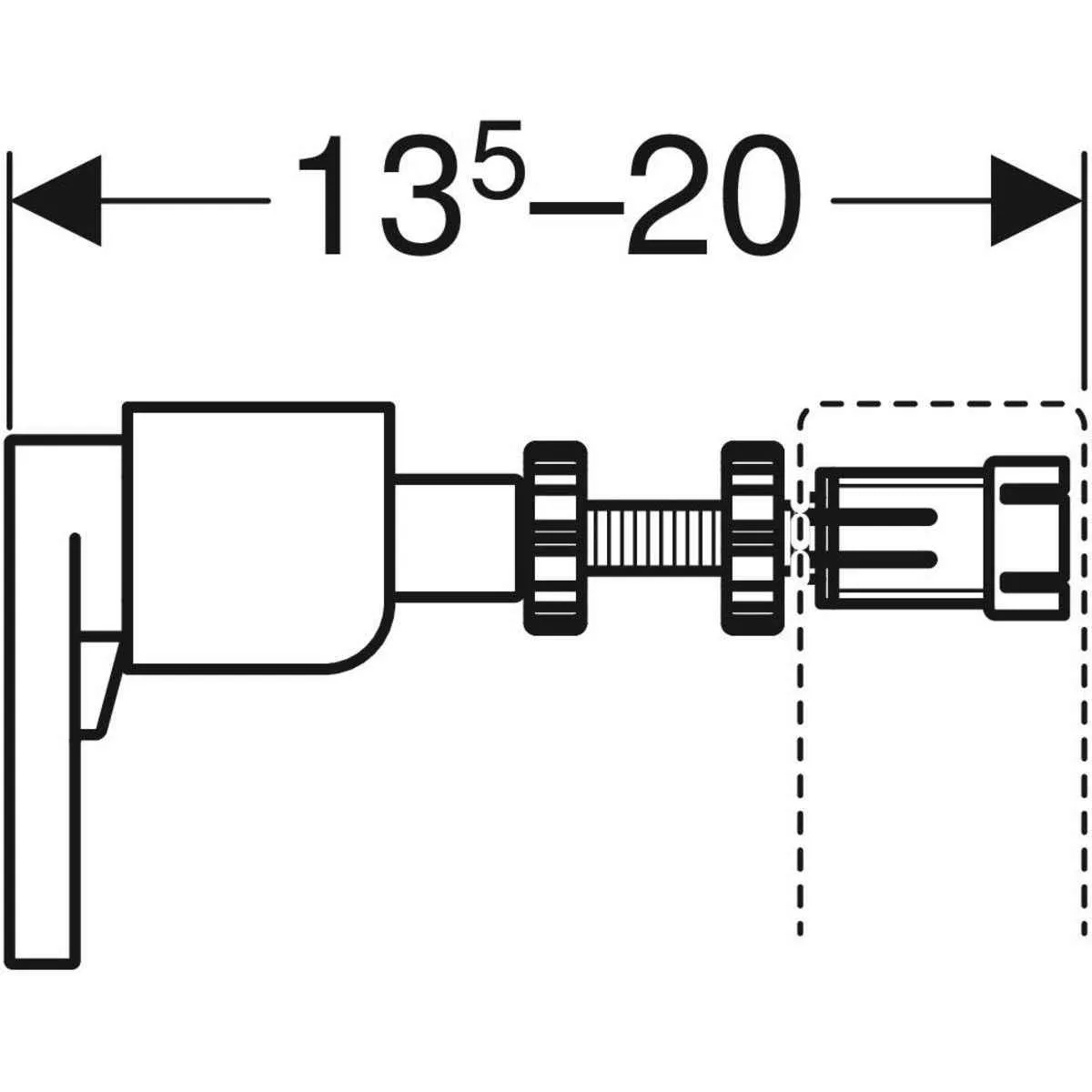 Комплект для кріплення інсталяції Geberit 111.815.00.1