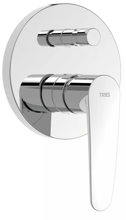 Смеситель для душа и ванны Tres Flat