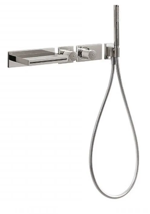 Набор: Термостат, излив и  душевой набор Tres Block System 20739201AC