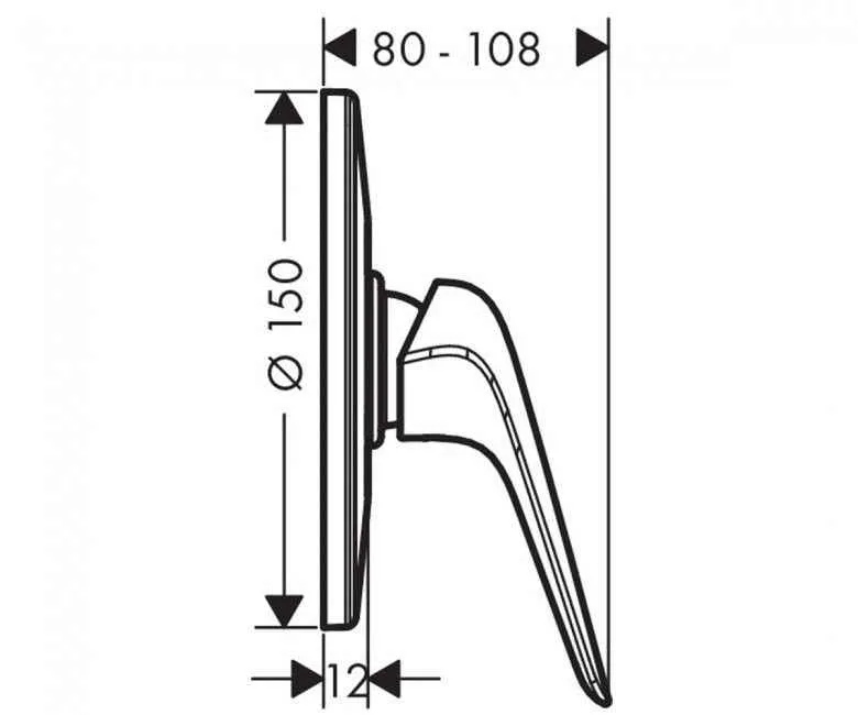 Смеситель для душа Hansgrohe Novus 71067000