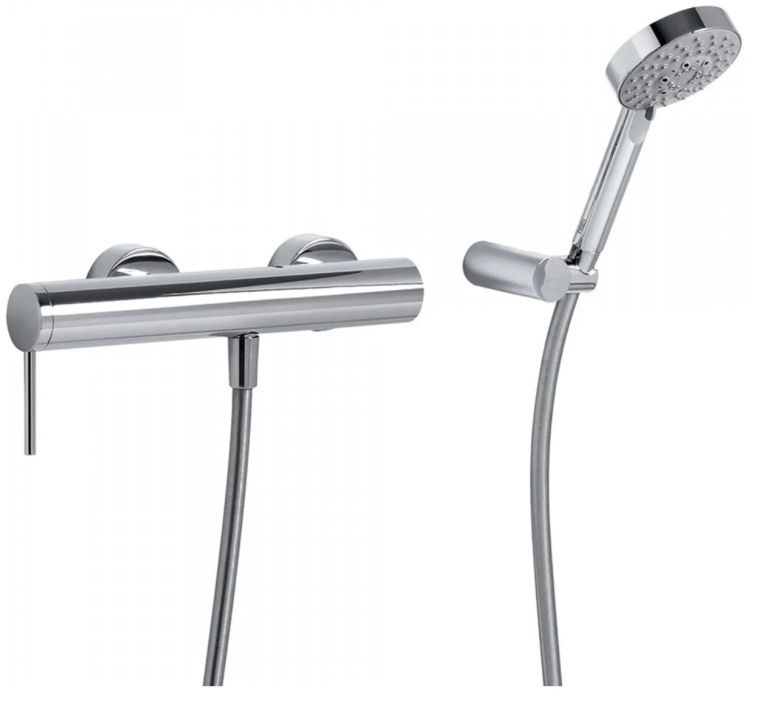 Набор: Смеситель для душа с душевым набором Mono -Tres