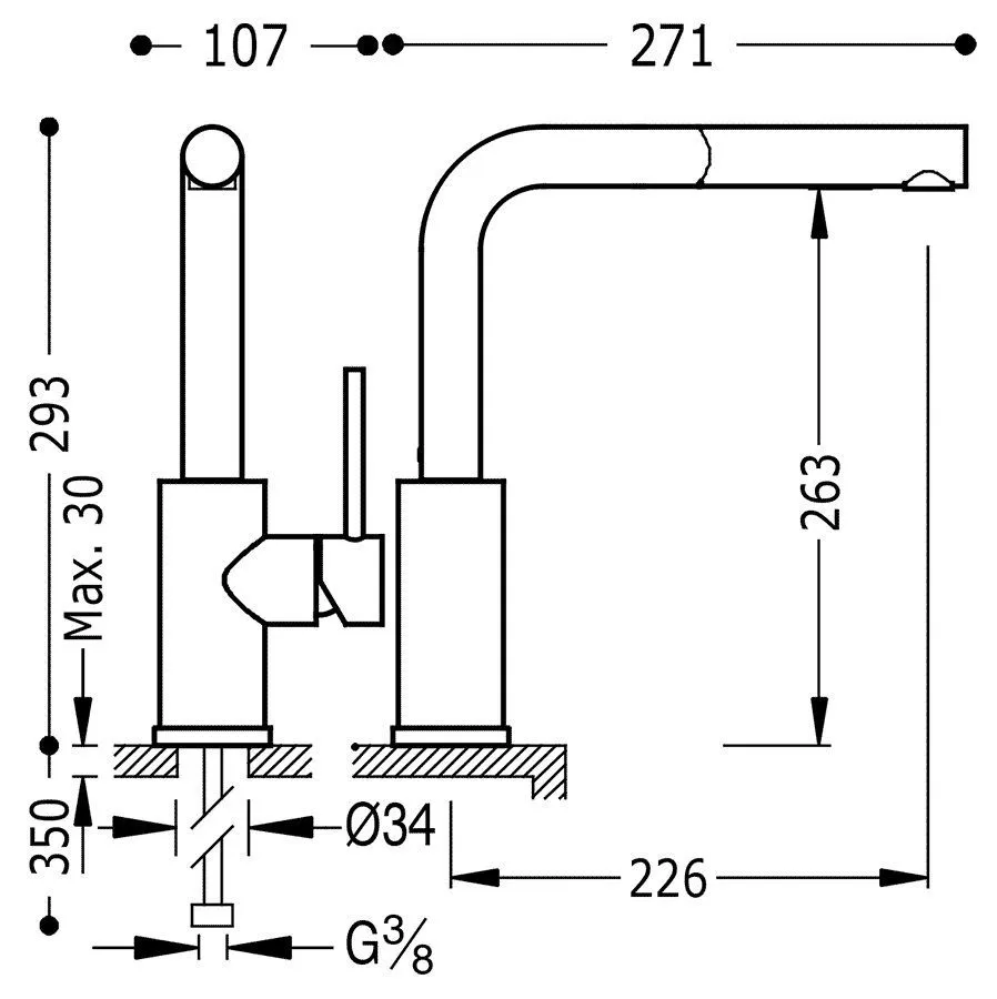 Смесители на кухню Tres 56243703