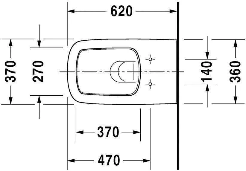 Унітаз підвісний Duravit DuraStyle 2537092000