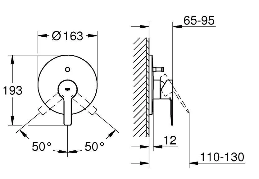 Смеситель для душа Grohe Lineare 19297DC1