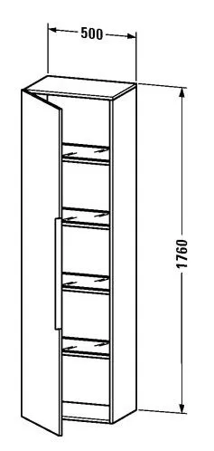 Пенал Duravit Happy D.2