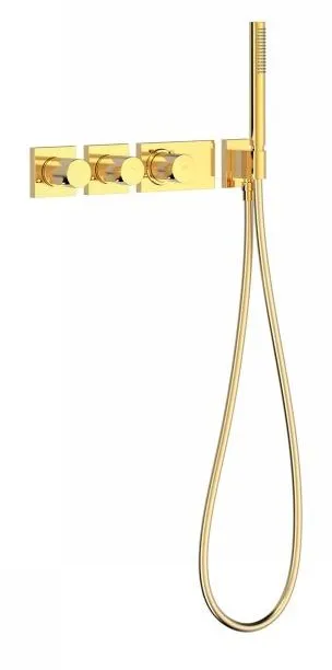 Набор: Термостат и  душевой набор Tres Block System 20735491OR