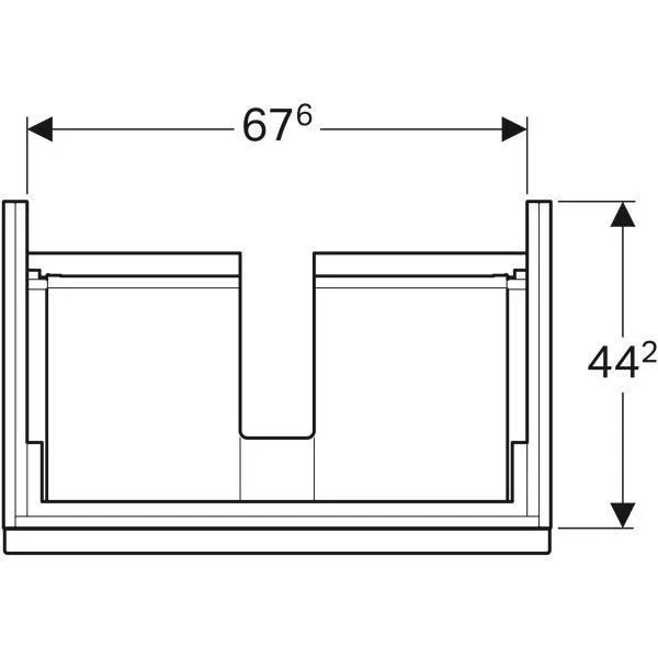 Тумба под умывальник Geberit  iCon 840275000