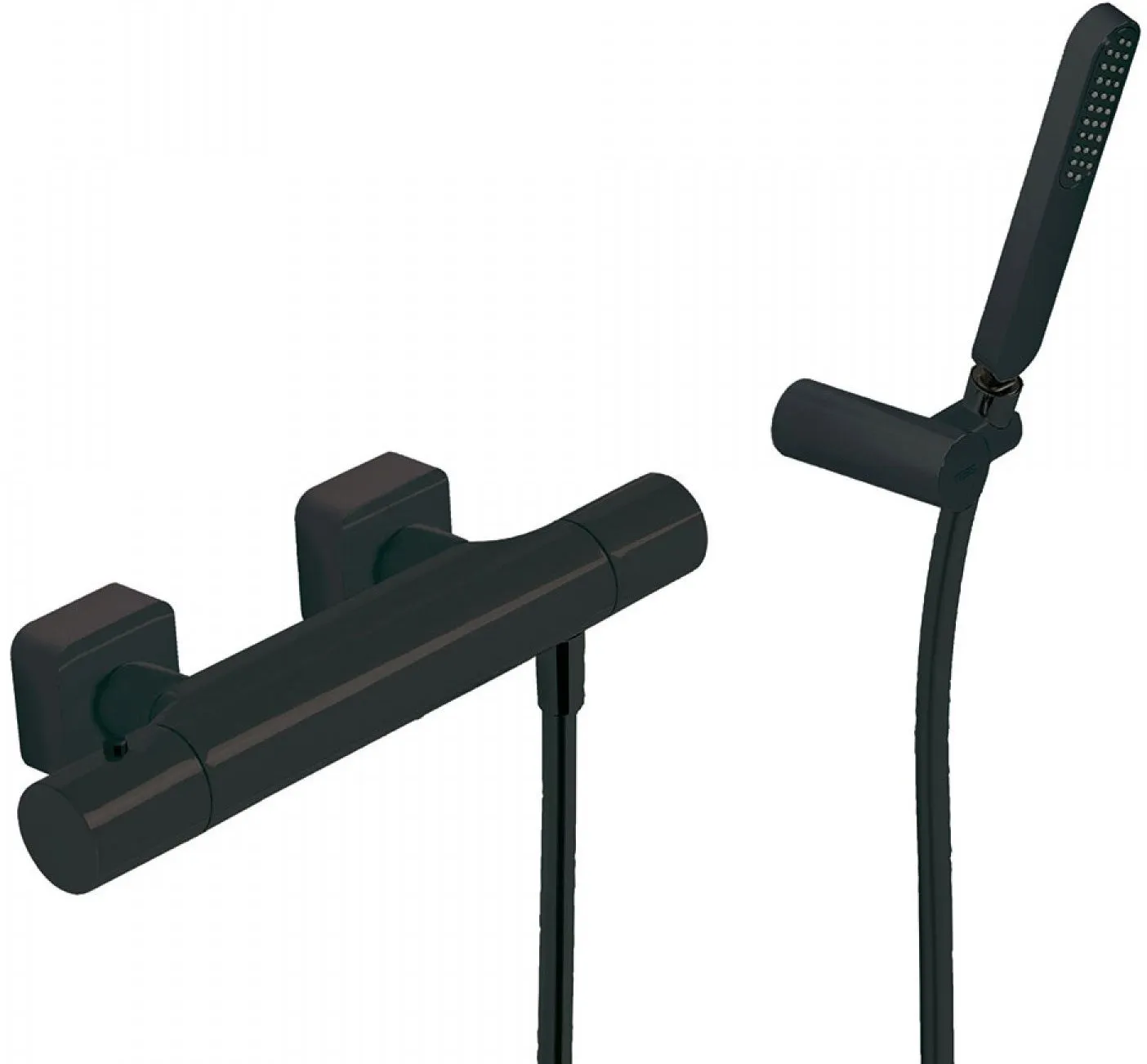 Набор: Термостат для ванны с душевым набором  Loft Tres 20016409NM