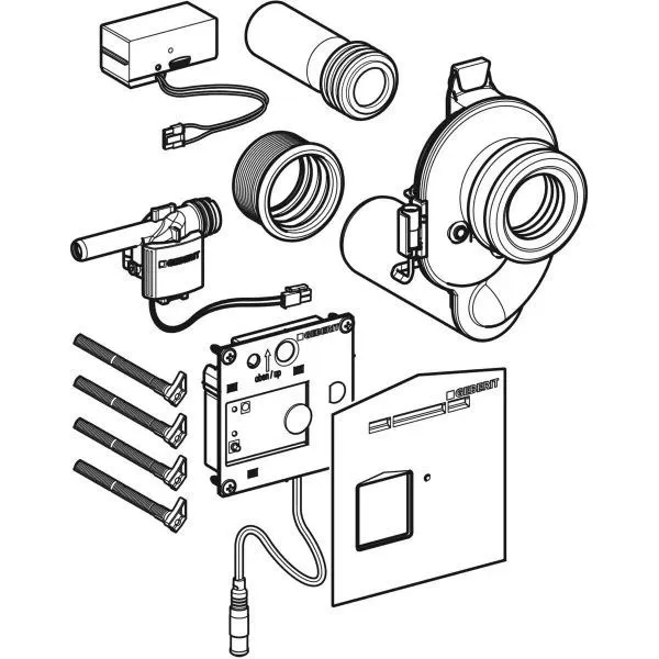 Система электронного управления смывом Geberit 116.010.00.1