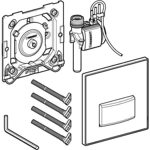 Клавіша змиву води Geberit Тип 50 116.016.GH.5