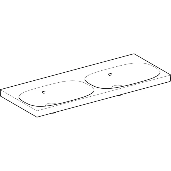 Умывальник подвесной Geberit Acanto 500.628.01.2