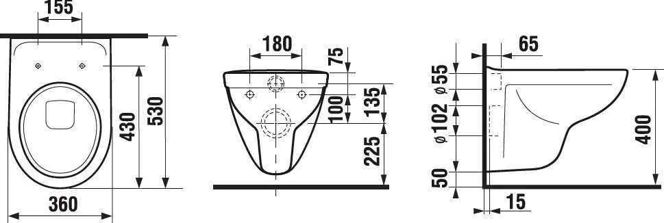 Унітаз підвісний Jika Lyra H8233800000001
