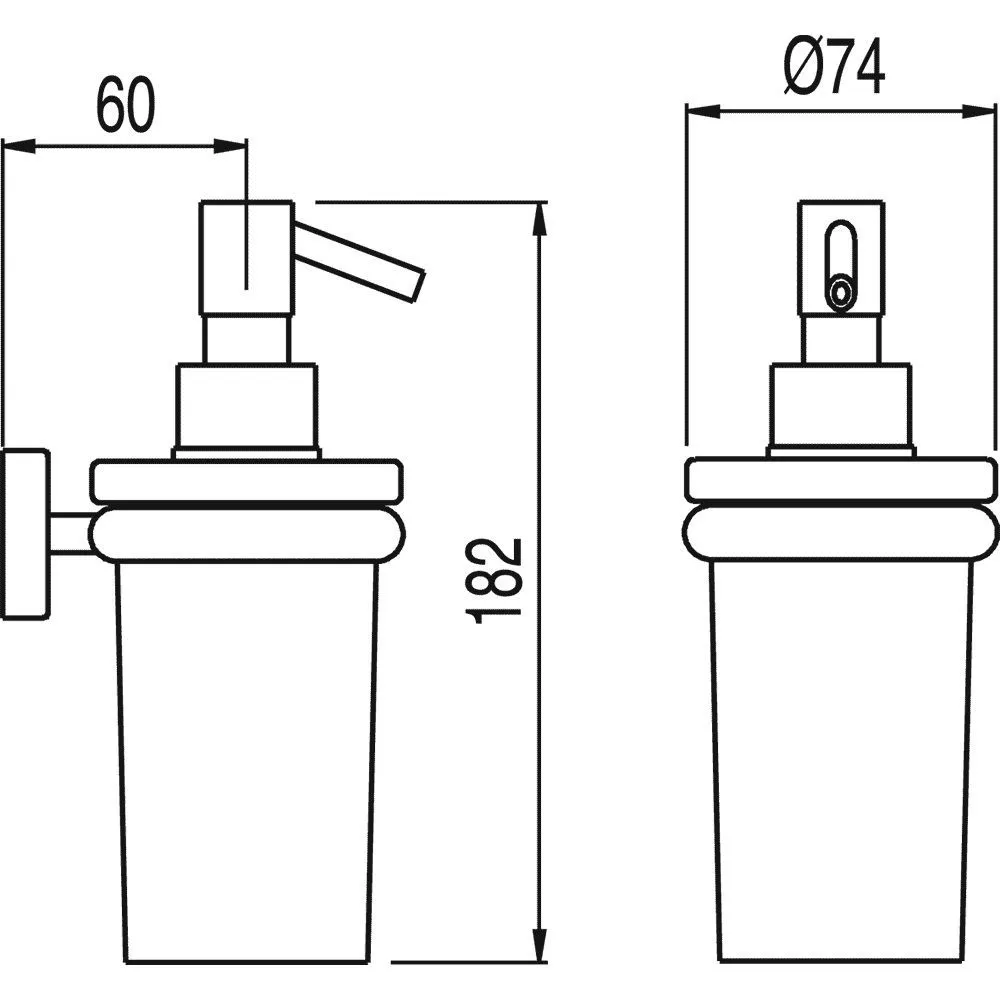 Дозатор для мыла Tres Max 16163618