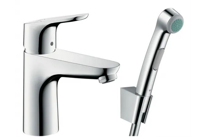 Смеситель Hansgrohe Focus с гигиеническим душем