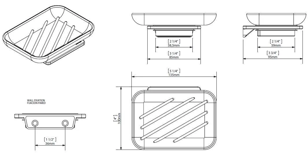 Мильниця Creabath Elegance / Kubo / Soul 192397