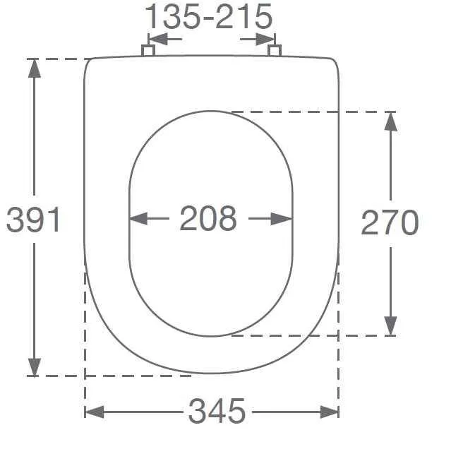 Унітаз підвісний Villeroy and Boch Architectura Compact (без зливного краю) 9M66S201