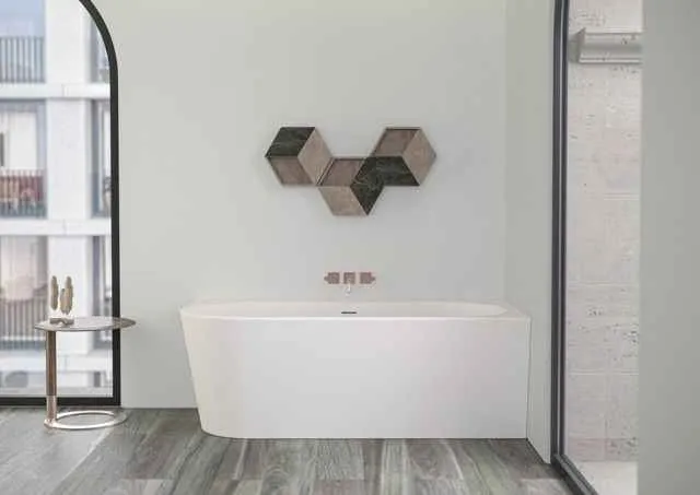 Пристінна ванна Knief Wall Corner правосторонняя / лівостороння wall xs l Белый матовый 0100-255-L