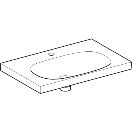 Умивальник підвісний Geberit Acanto 500.630.01.2
