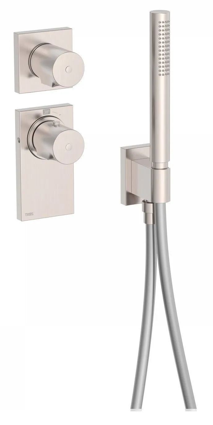 Термостат для душа и душевой набор Tres Block System 20635191AC