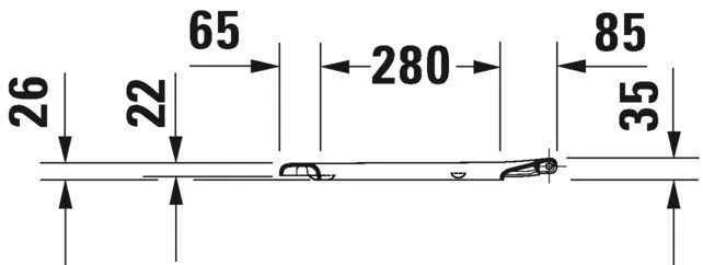 Кришка для унітазу Duravit 0067310000