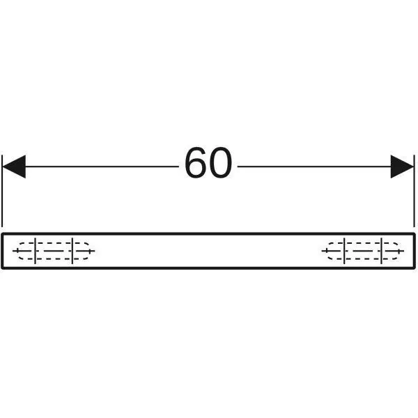 Полочка для ванной комнаты Geberit iCon 841962000