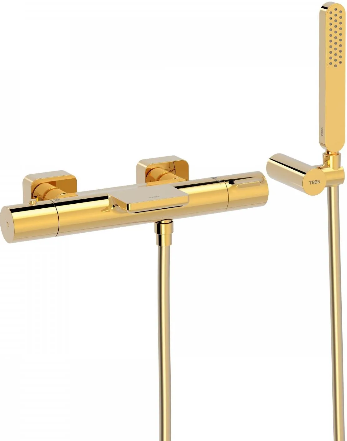 Набор: Смесители для ванны и душевым набором Loft Tres 20017409OR