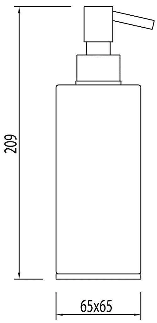 Дозатор для мила Tres Slim