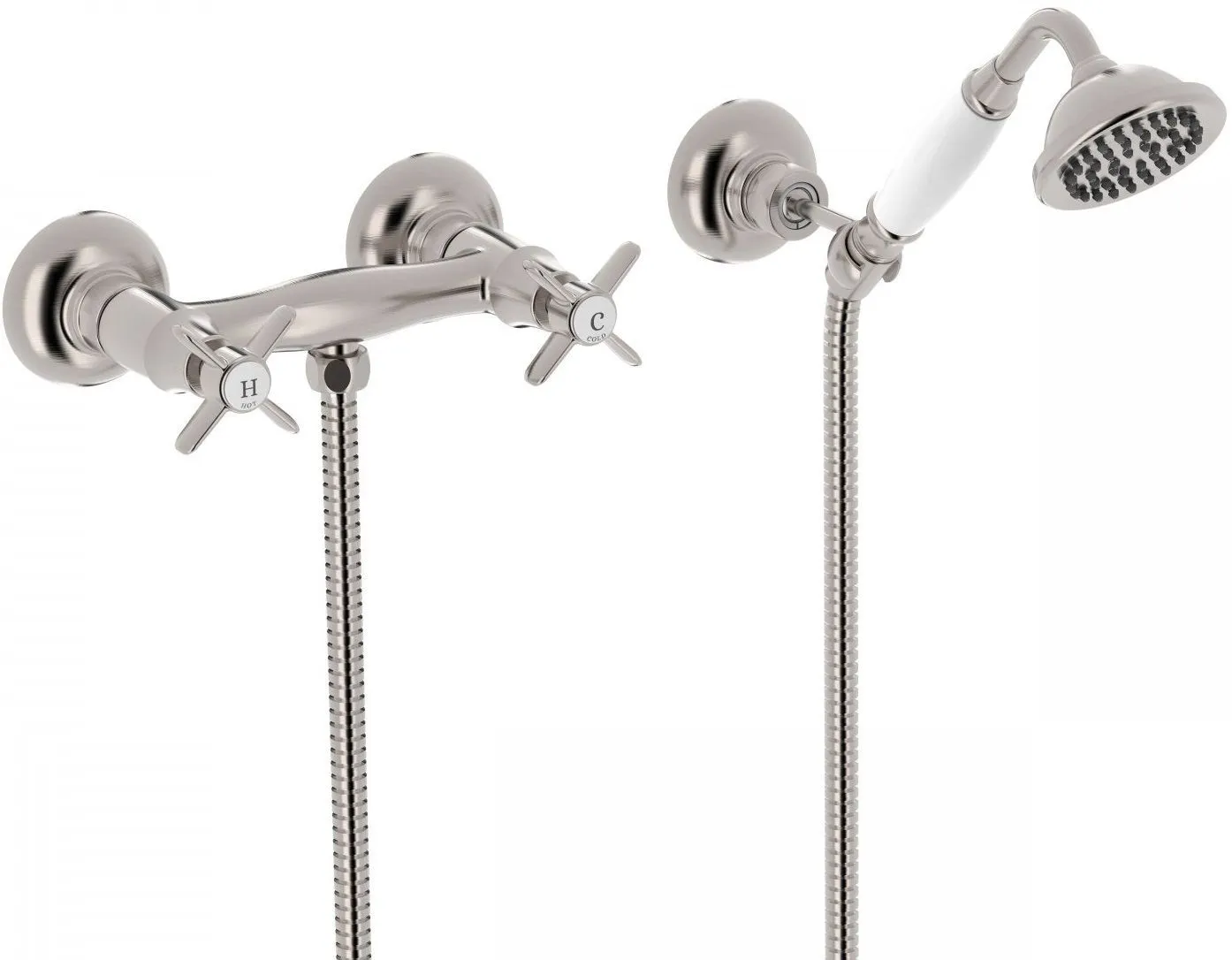 Наборы: Смесители для душа с душевыми наборами Tres Clasic 24216301AC