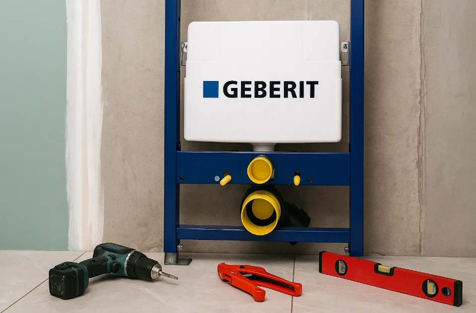 Поради з установки інсталяцій Geberit