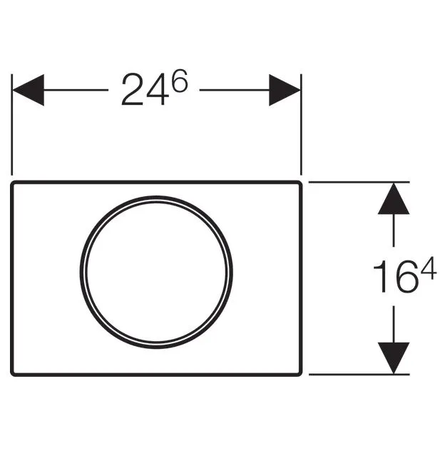 Клавиши смыва воды Geberit Sigma 10 115.758.KL.5