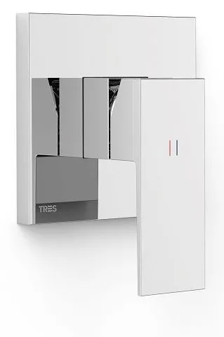 Смеситель для душа и ванны Tres Cuadro 10627701