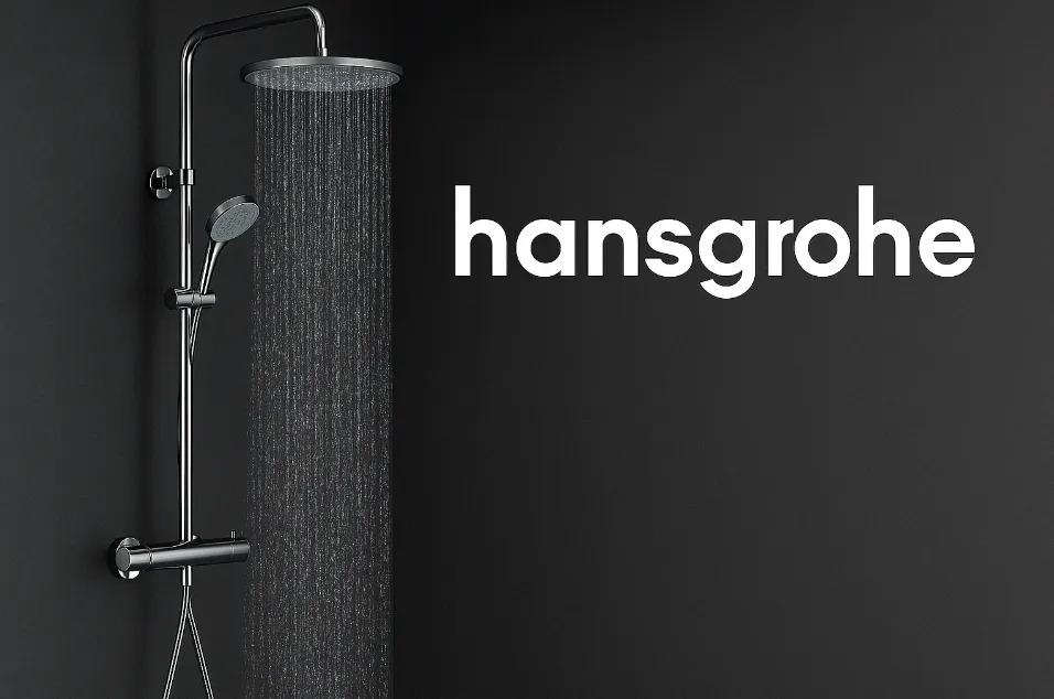 Як вибрати душову систему Hansgrohe — верхній, ручний та термостат
